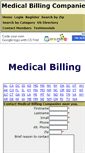 Mobile Screenshot of medicalbilling10.com