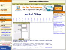 Tablet Screenshot of medicalbilling10.com